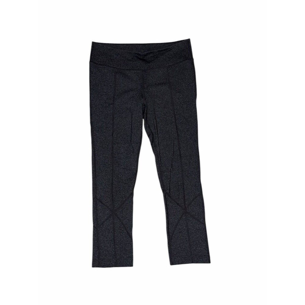 prAna Crop Capri Athletic Leggings in Grey - Size Small